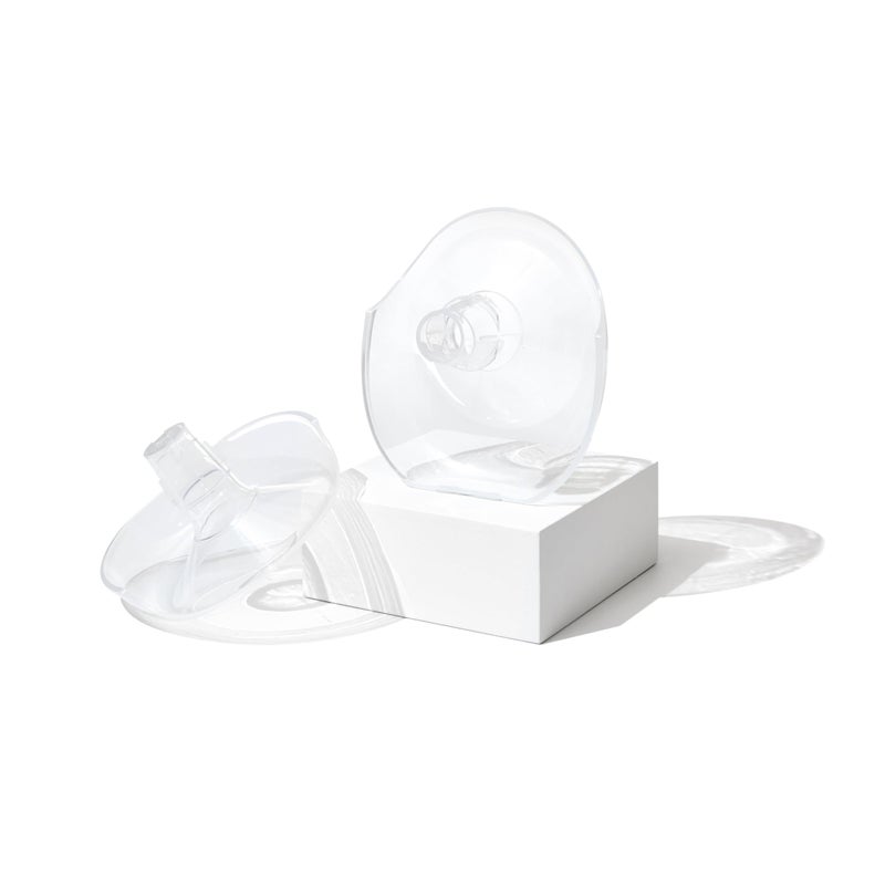 Willow Go - Hands Free Breast Pump - Wearable Breastfeeding Pump - Portable, Electric, Cordless, & 9 Levels of Hospital Grade Suction Strength - Postpartum Essentials - 24mm Flanges - 2pk - Image 1